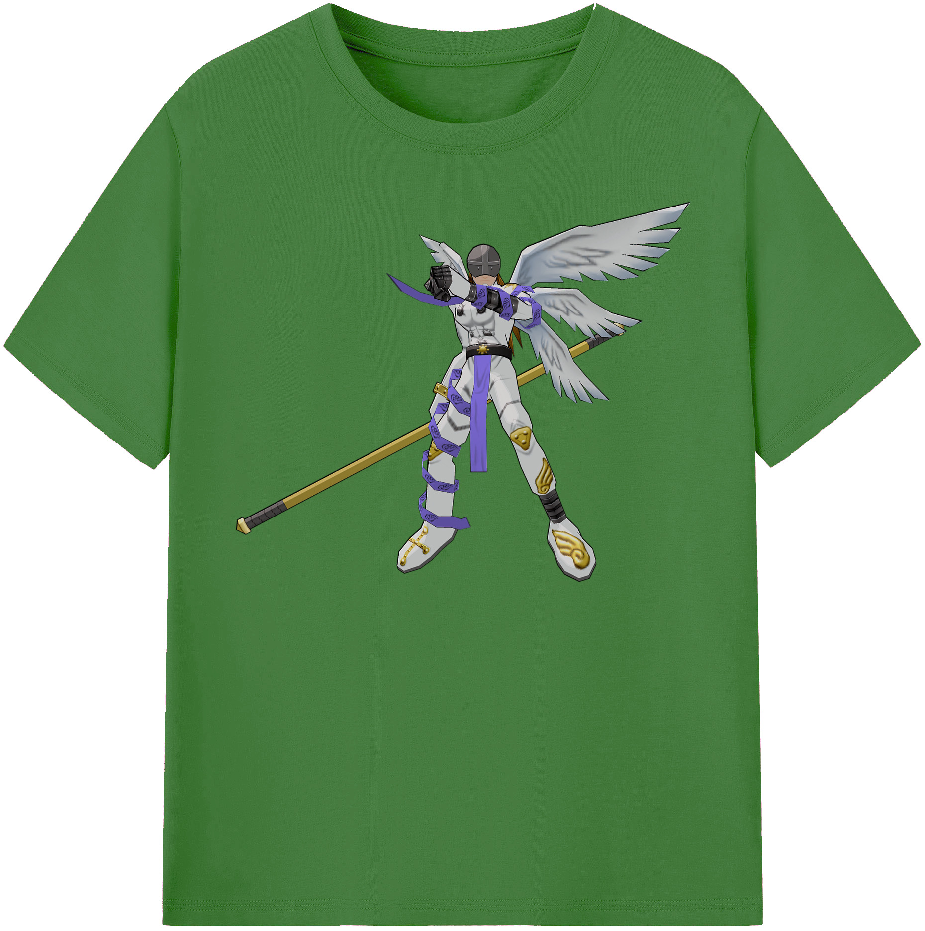 （画像用） Digimon デジタルモンスター/デジモン レディースカジュアルプリントTシャツ（綿100％）